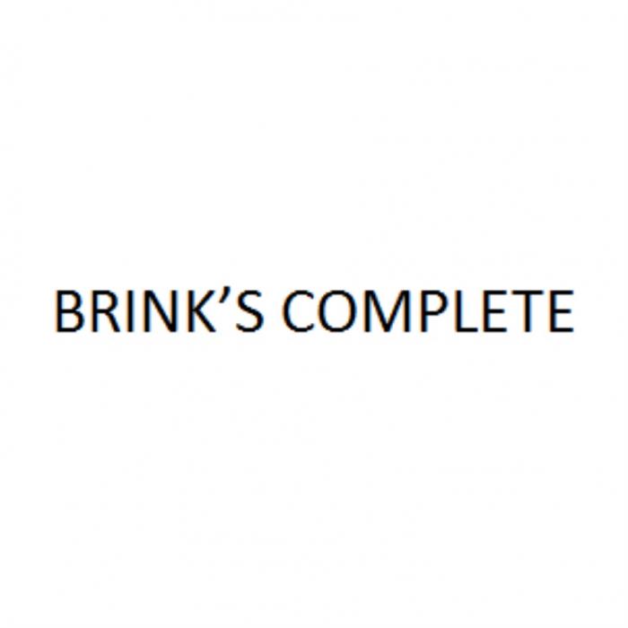 BRINKS COMPLETEBRINK'S COMPLETE
