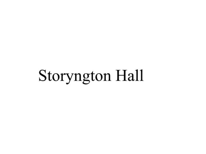 STORYNGTON HALLHALL