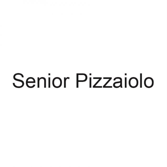 SENIOR PIZZAIOLOPIZZAIOLO