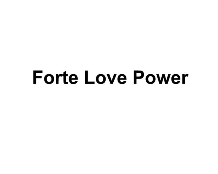 FORTE LOVE POWERPOWER