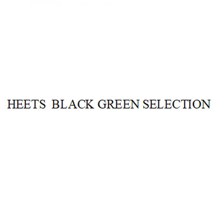 HEETS BLACK GREEN SELECTIONSELECTION