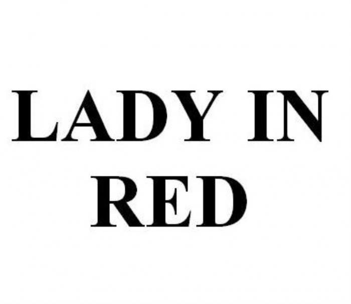 LADY IN REDRED