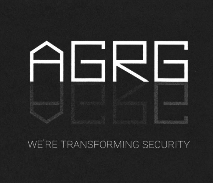 AGRG WERE TRANSFORMING SECURITYWE'RE SECURITY