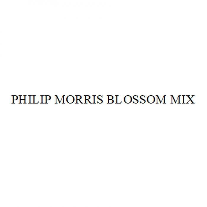 PHILIP MORRIS BLOSSOM MIXMIX