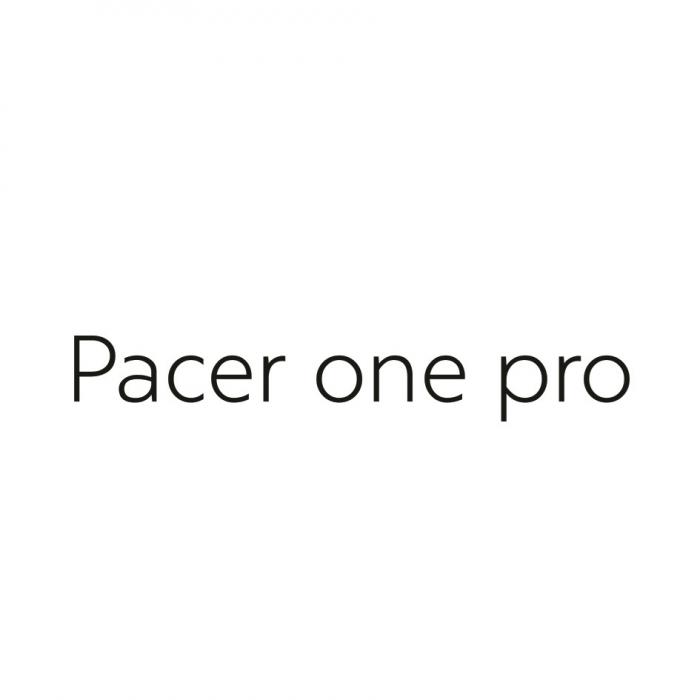 PACER ONE PROPRO