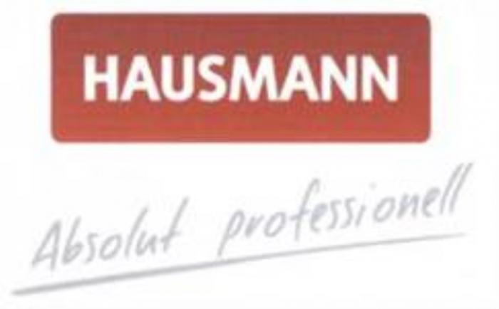 HAUSMANN ABSOLUT PROFESSIONELLPROFESSIONELL