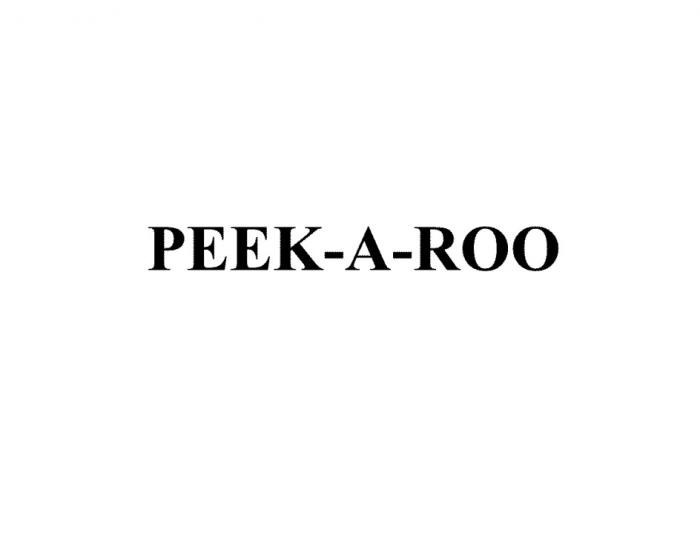 PEEK-A-ROOPEEK-A-ROO