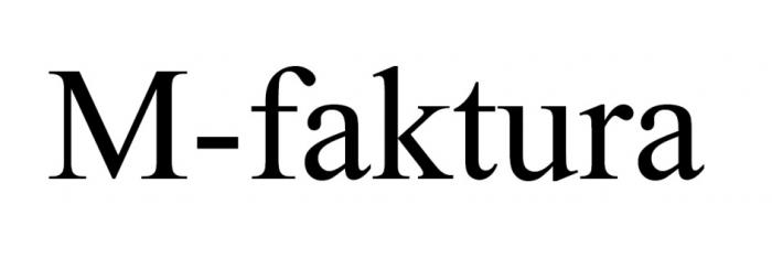 M-FAKTURAM-FAKTURA