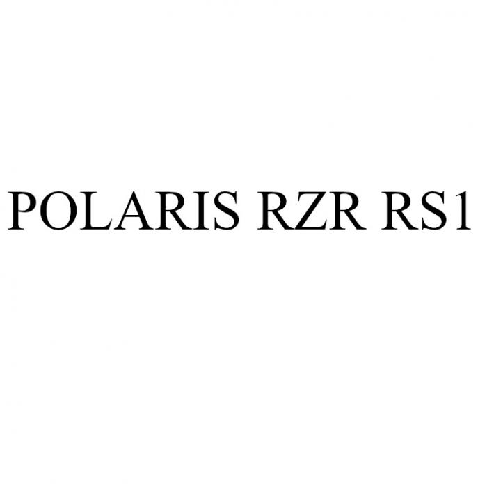 POLARIS RZR RS1RS1