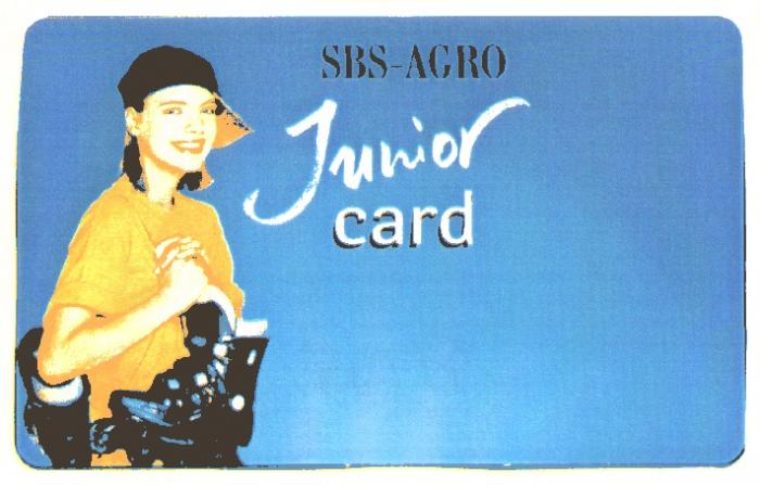 SBS AGRO JUNIOR CARD