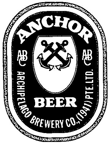 ANCHOR BERR ARCHIPELAGO BREWERY CO 1941 ABC АВС