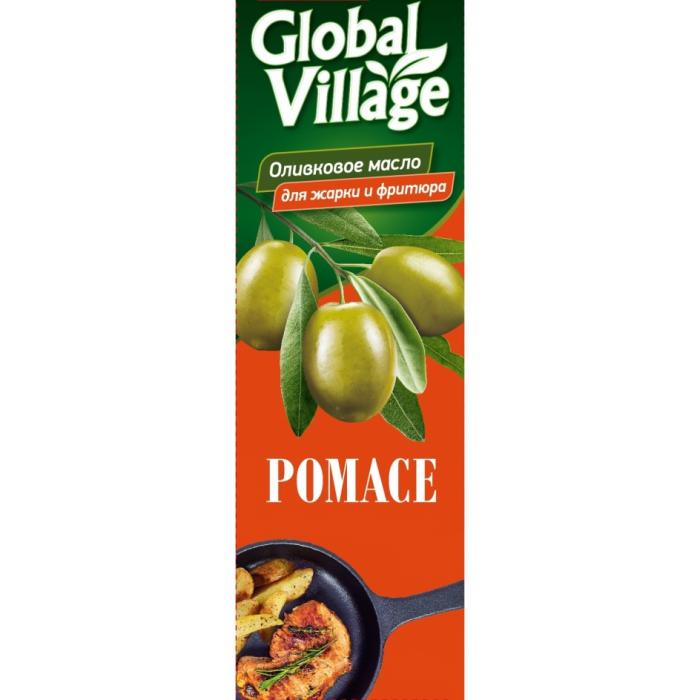 GLOBAL VILLAGE POMACE ОЛИВКОВОЕ МАСЛО ДЛЯ ЖАРКИ И ФРИТЮРАФРИТЮРА