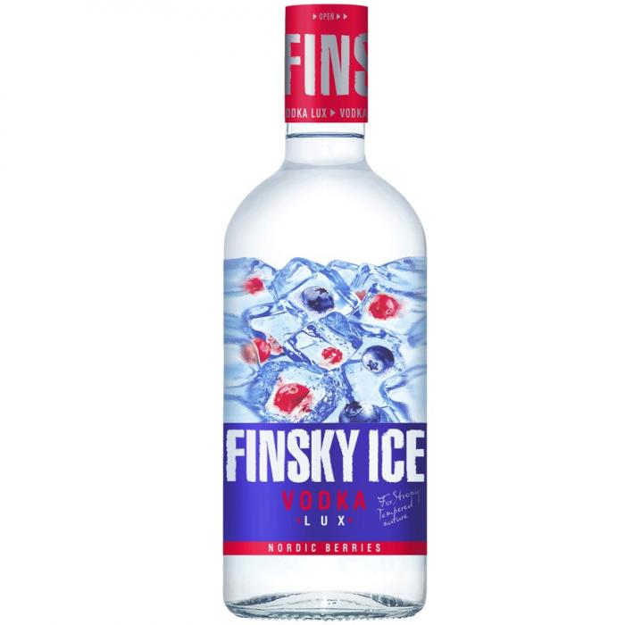 FINSKY ICE VODKA LUX NORDIC BERRIES FOR STRONG TEMPERED NATURE OPENOPEN