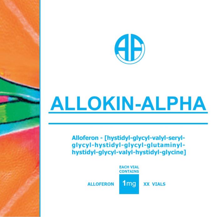 AA ALLOKIN-ALPHA ALLOFERON HYSTIDYL GLYCYL VALYL SERYL GLUTAMINYL GLYCINEGLYCINE