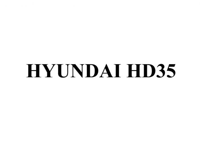 HYUNDAI HD35HD35