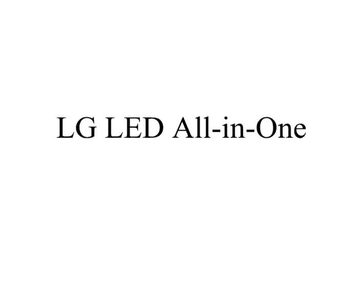 LG LED ALL-IN-ONEALL-IN-ONE