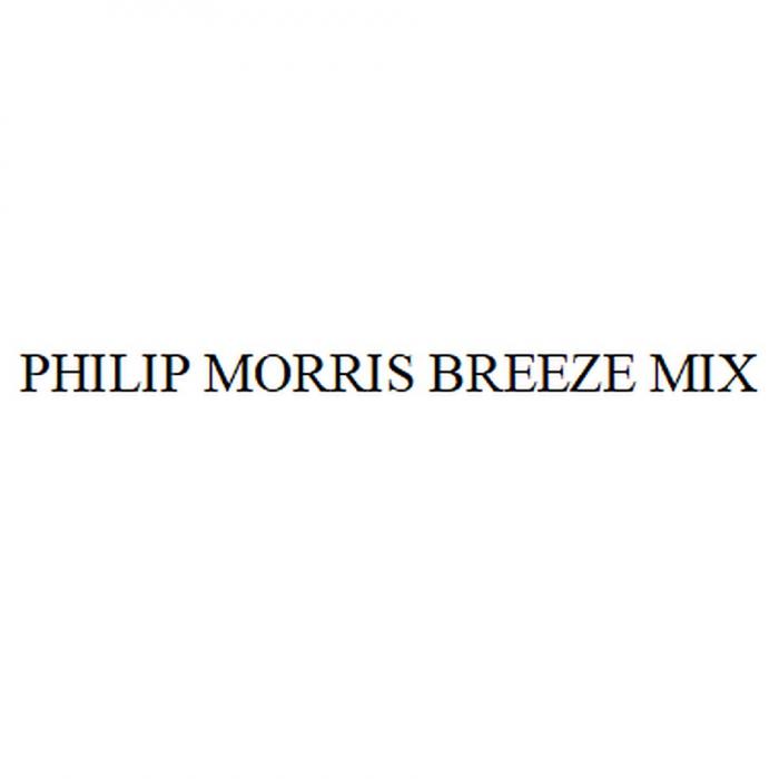 PHILIP MORRIS BREEZE MIX