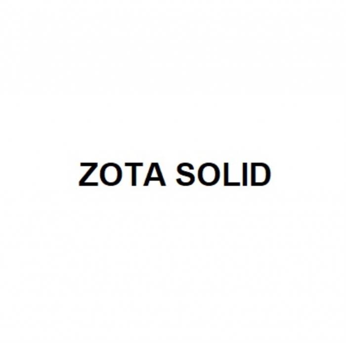 ZOTA SOLID