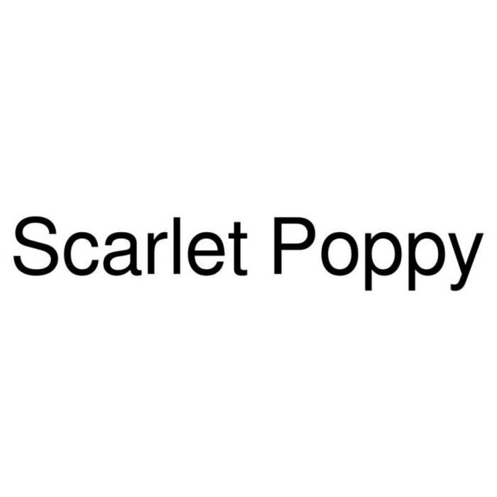 SCARLET POPPYPOPPY