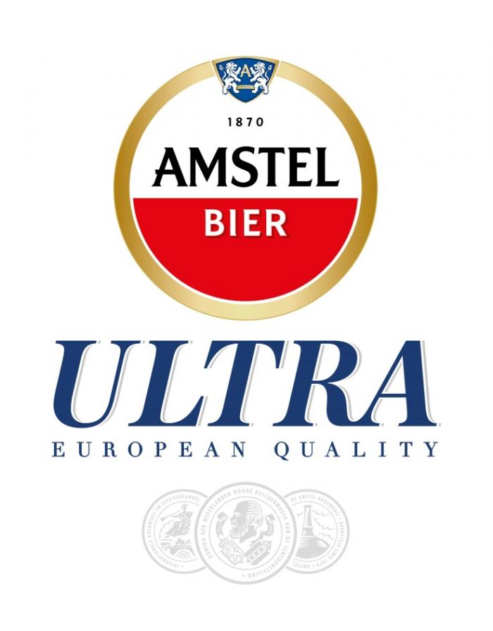 AMSTEL BIER ULTRA EUROPEAN QUALITY 18701870