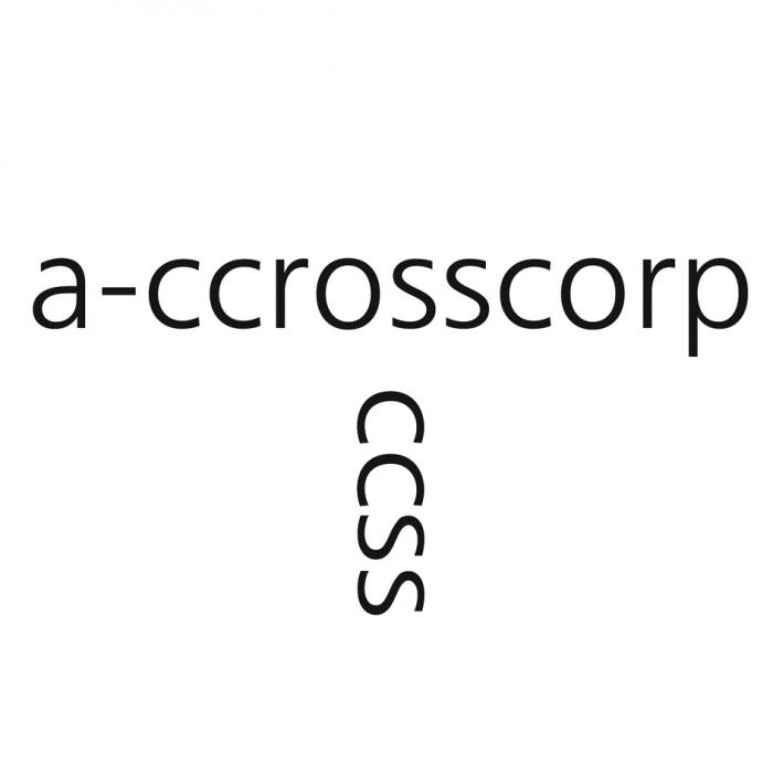 A-CCROSSCORP CCSSCCSS