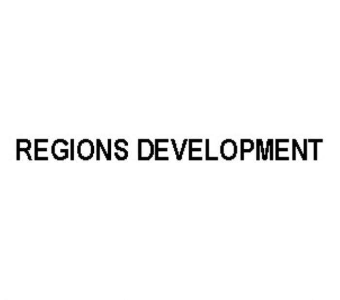 REGIONS DEVELOPMENTDEVELOPMENT