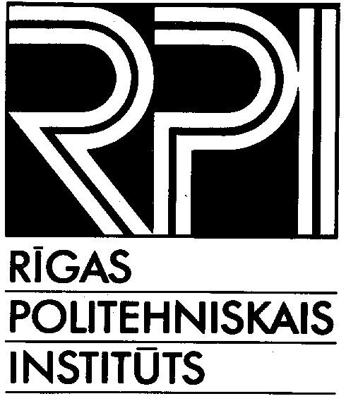 RPI RIGAS POLITEHNISKAIS INSTITUTS