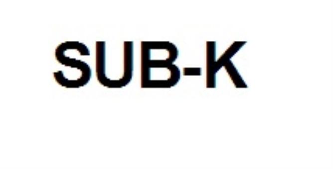 SUB-KSUB-K