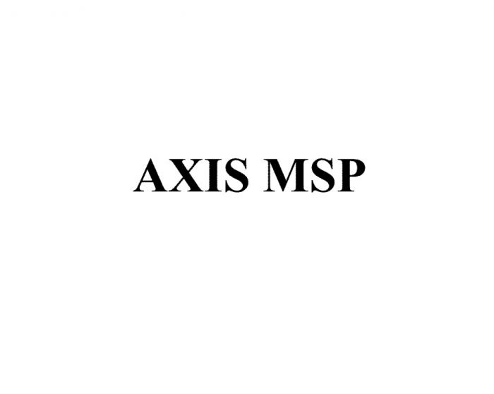 AXIS MSPMSP