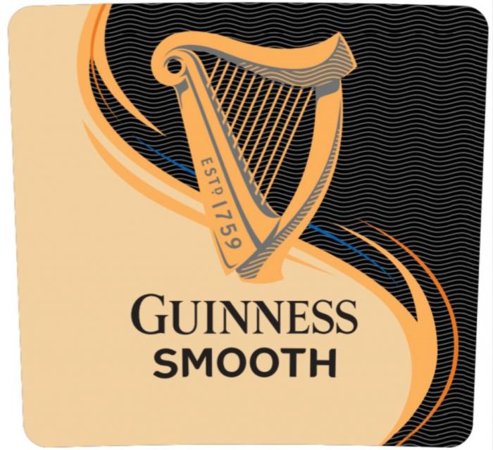 GUINNESS SMOOTH ESTD 17591759