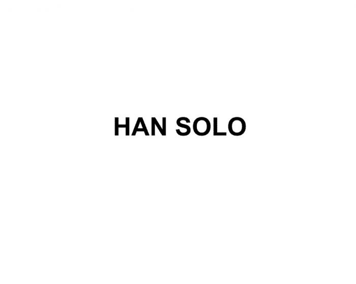 HAN SOLOSOLO