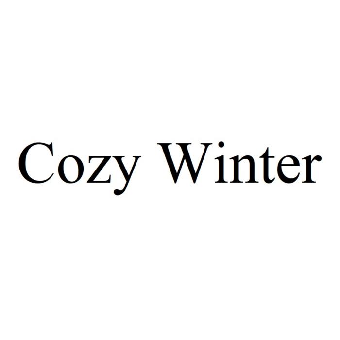 COZY WINTERWINTER