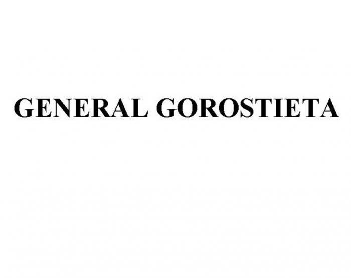 GENERAL GOROSTIETAGOROSTIETA