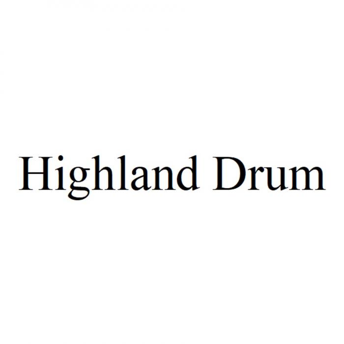 HIGHLAND DRUMDRUM