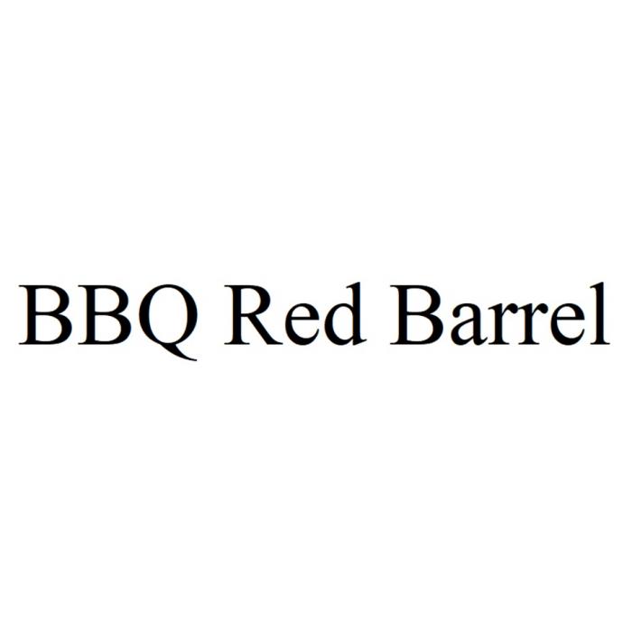 BBQ RED BARRELBARREL