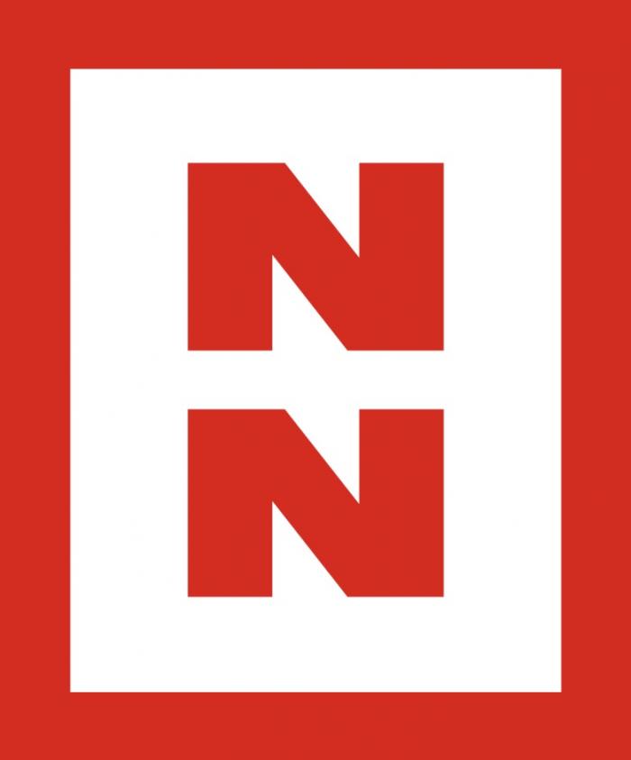 Товарный знак представляет собой изобразительный элемент. Изобразительный элемент представляет собой две буквы "N N" расположенные друг над другом, изображенные в оригинальном исполнении в центре прямоугольника. Прямоугольник имеет рамку.