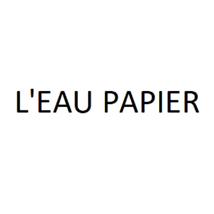 LEAU PAPIERL'EAU PAPIER