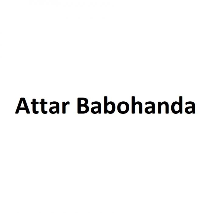 ATTAR BABOHANDABABOHANDA