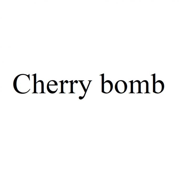 CHERRY BOMBBOMB