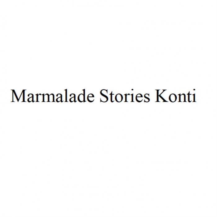 MARMALADE STORIES KONTIKONTI