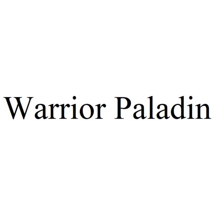 WARRIOR PALADINPALADIN