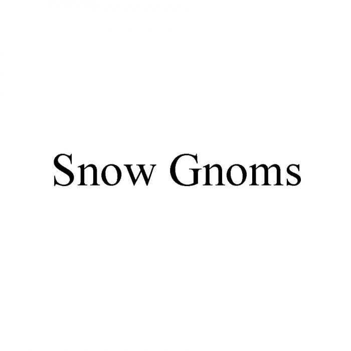 SNOW GNOMSGNOMS
