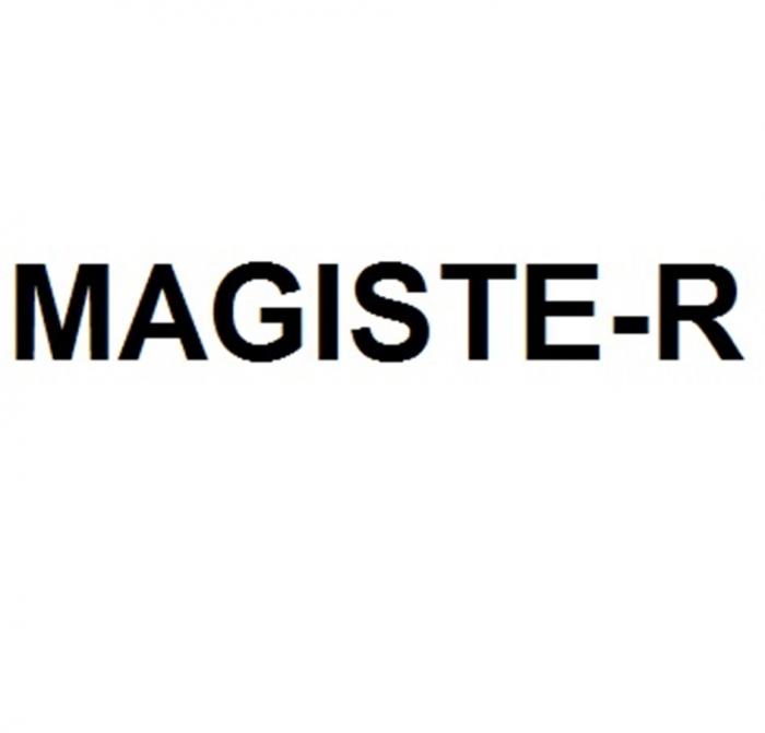 MAGISTE-RMAGISTE-R