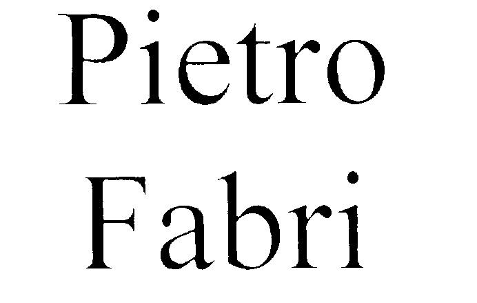 PIETRO FABRI