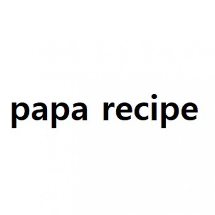 PAPA RECIPERECIPE