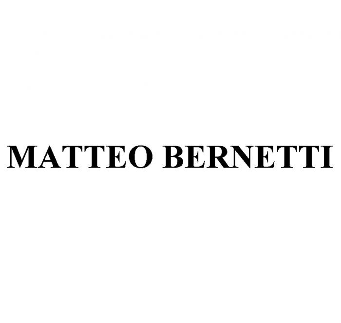 MATTEO BERNETTIBERNETTI