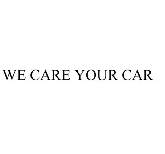 WE CARE YOUR CAR