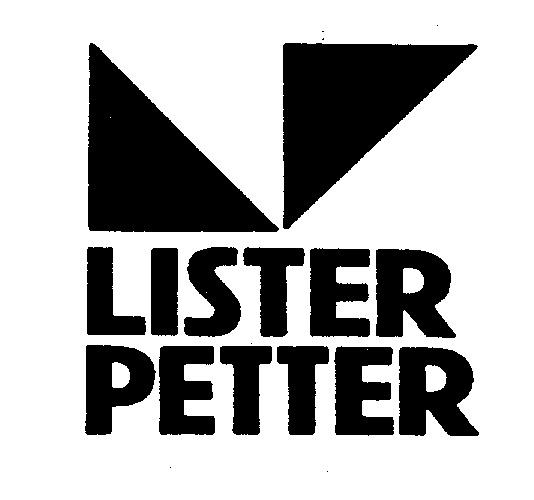 LISTER PETTER