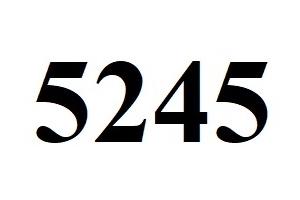 5245
