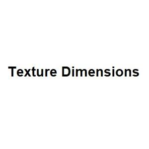 Texture Dimensions